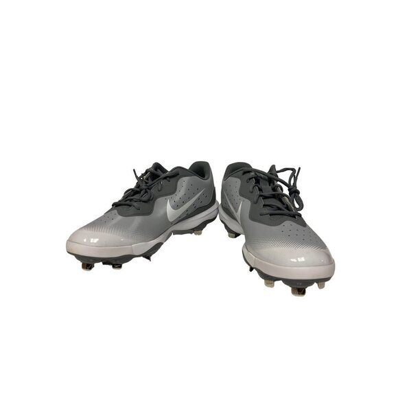 NEW! Nike Alpha Huarache Varsity 4 Metal Baseball Cleats Men\'s Size 14 Grey main image 6